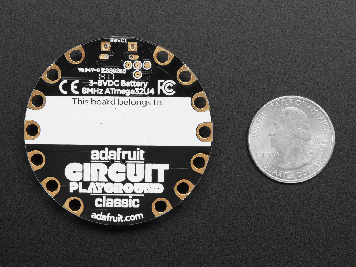 Circuit Playground Classic - Click Image to Close