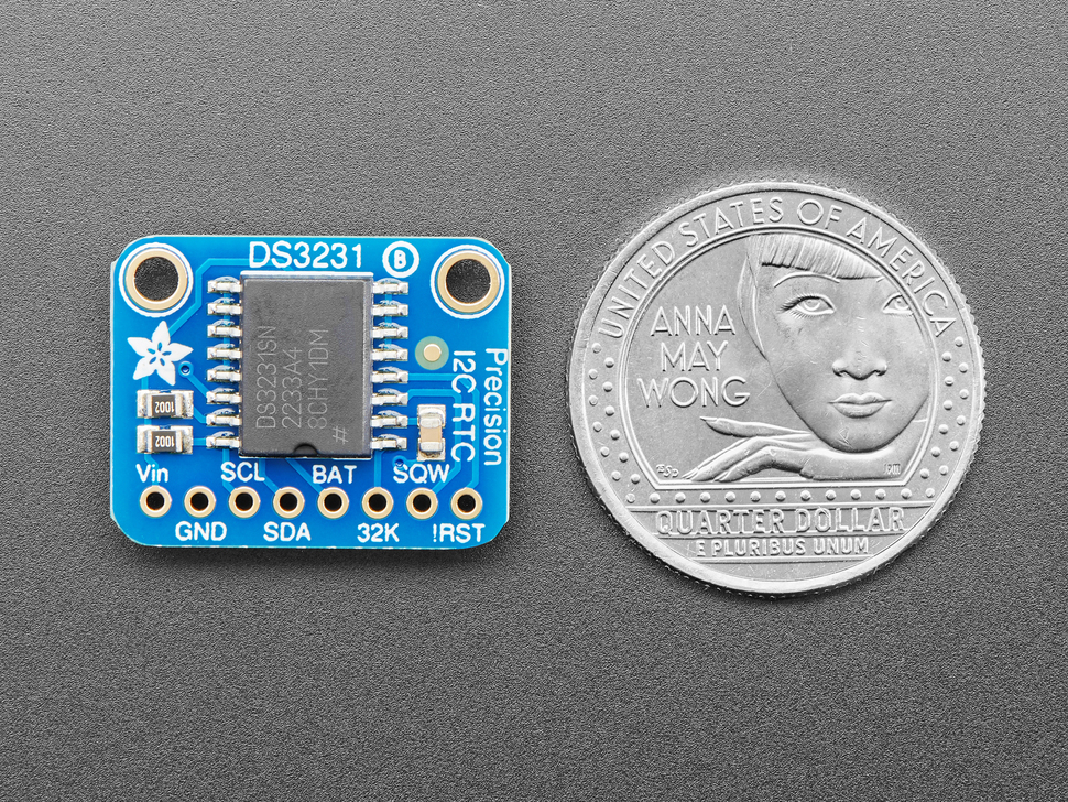 Adafruit DS3231 Precision RTC Breakout - Click Image to Close
