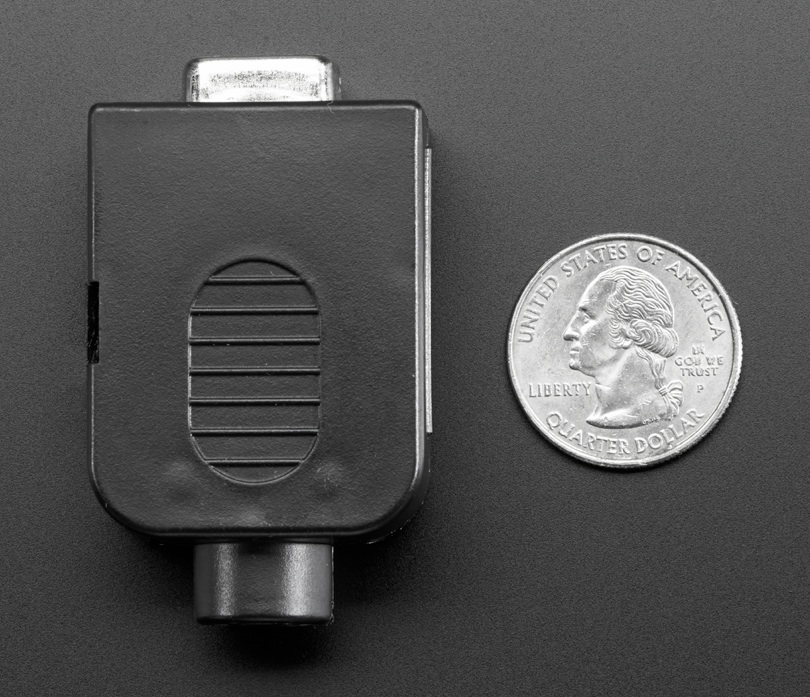 DE-9 (DB-9) Female Socket Connector to Terminal Block Breakout - Click Image to Close