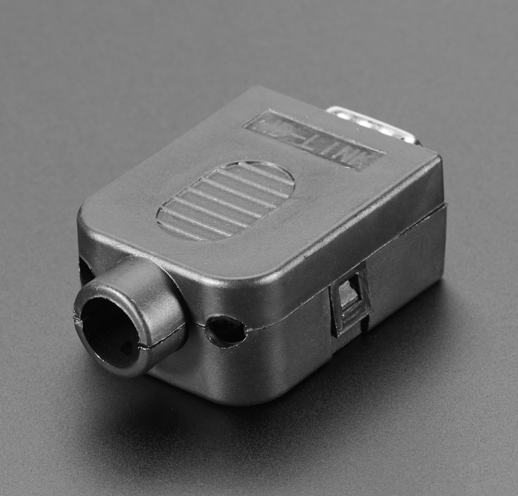 DE-9 (DB-9) Male Plug to Terminal Block Breakout - Click Image to Close