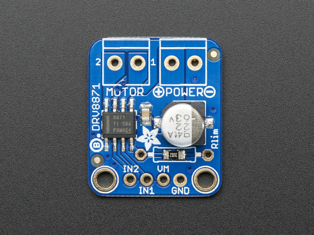 Adafruit DRV8871 DC Motor Driver Breakout Board - 3.6A Max - Click Image to Close