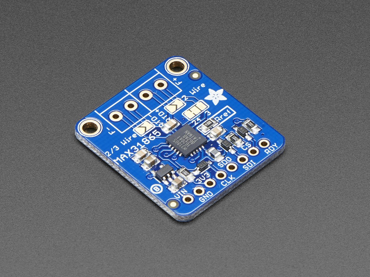 Adafruit PT100 RTD Temperature Sensor Amplifier - MAX31865 - Click Image to Close