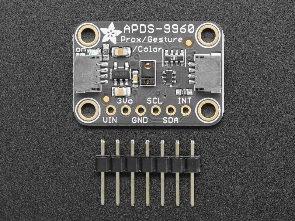 Adafruit APDS9960 Prox., Light, RGB, Gesture Sensor - Qwiic - Click Image to Close