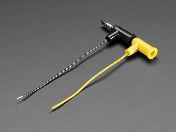 Solder-Free Stackable Banana Plugs 4mm - Pack of 5 Multi-Color - Click Image to Close