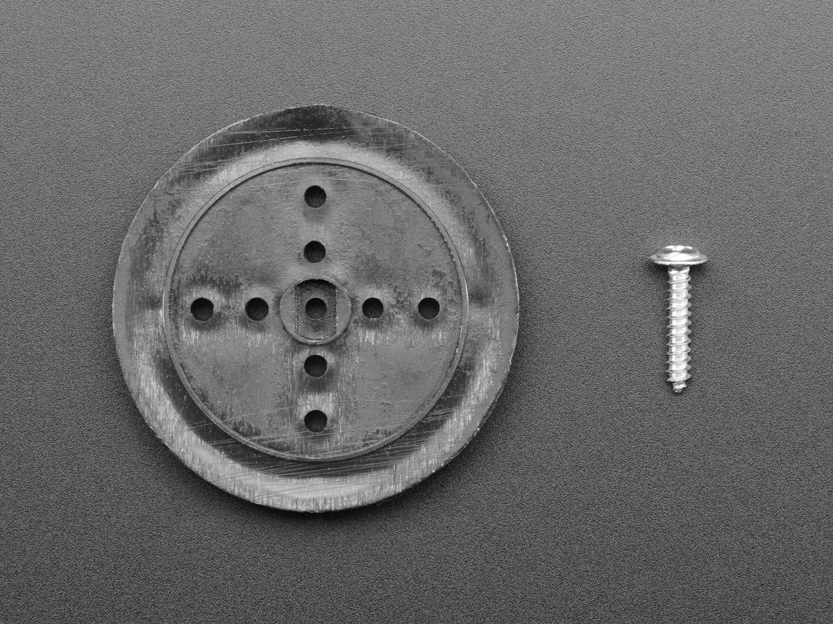 TT Motor Pulley - 36mm Diameter - Click Image to Close