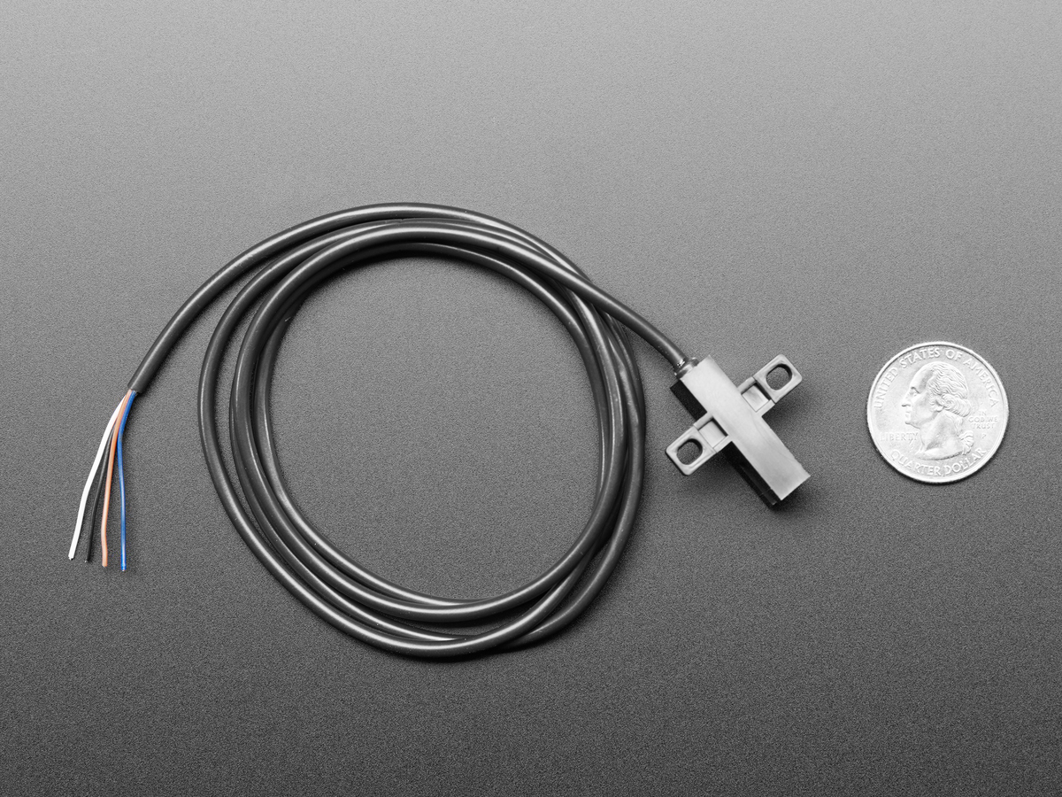 T-Slot Photo Interrupter with 1 Meter Cable - Click Image to Close