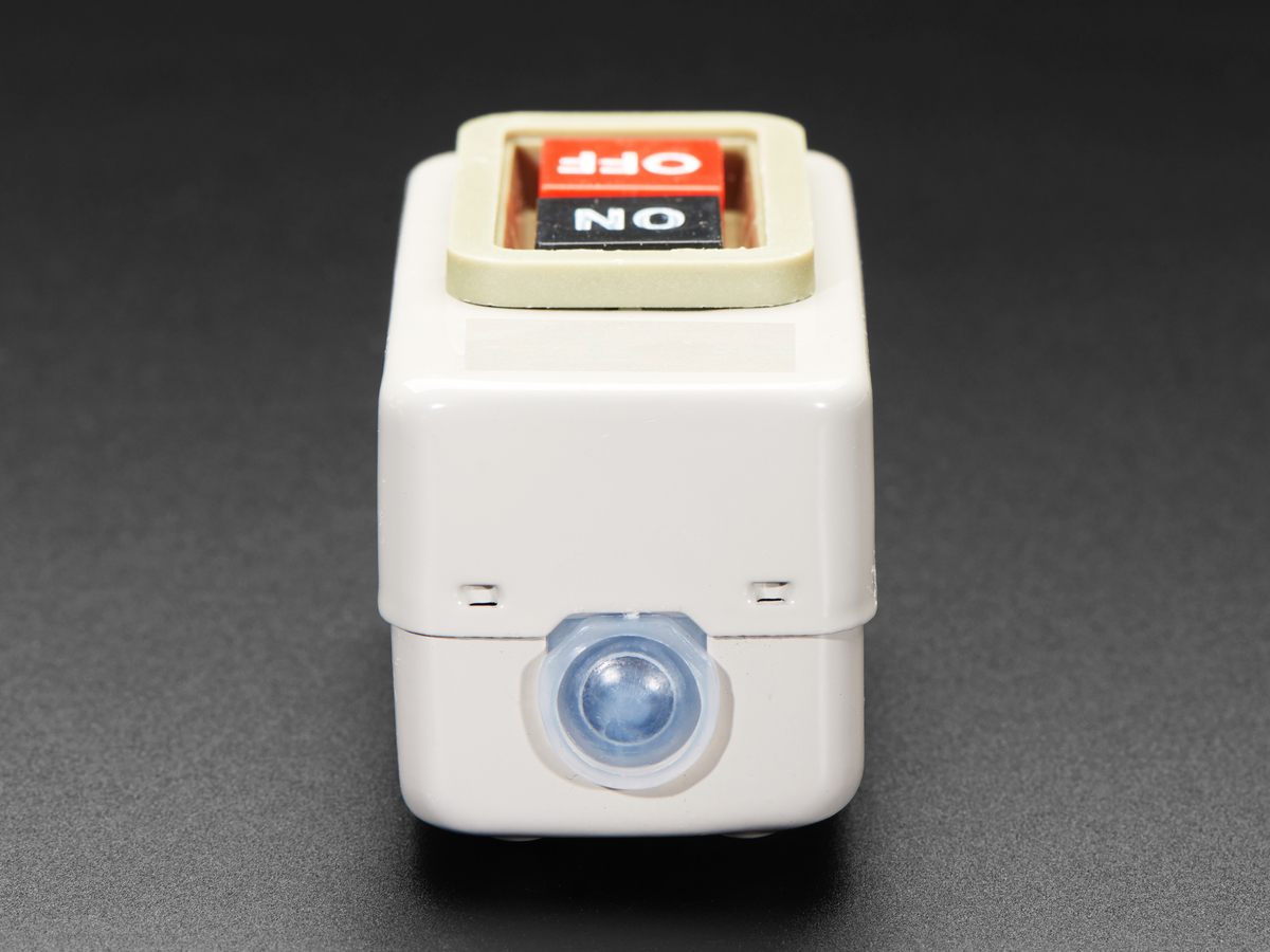 Hefty On-Off Pushbutton Power Switch - Click Image to Close