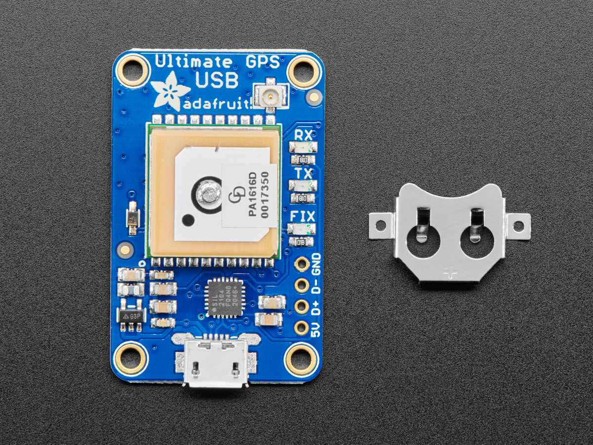 Adafruit Ultimate GPS with USB - 66 channel w/10 Hz updates - Click Image to Close