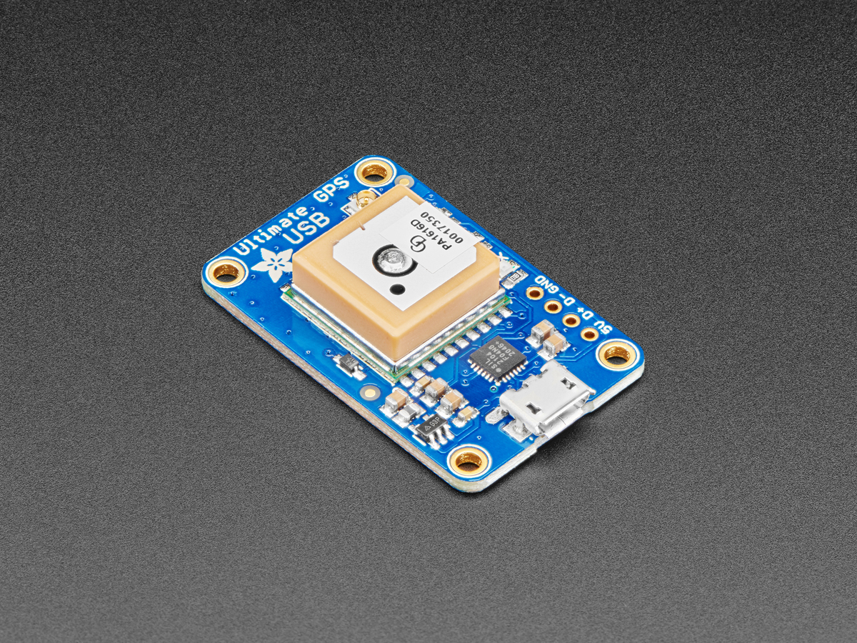 Adafruit Ultimate GPS with USB - 66 channel w/10 Hz updates - Click Image to Close