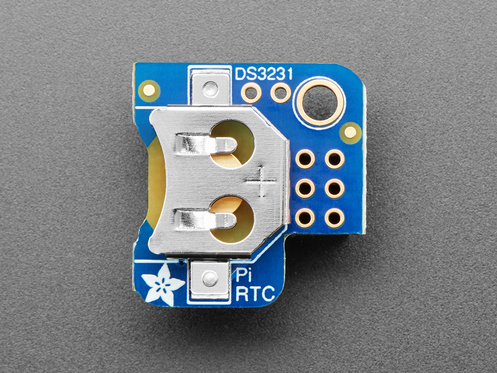 Adafruit PiRTC - Precise DS3231 Real Time Clock for Raspberry Pi - Click Image to Close