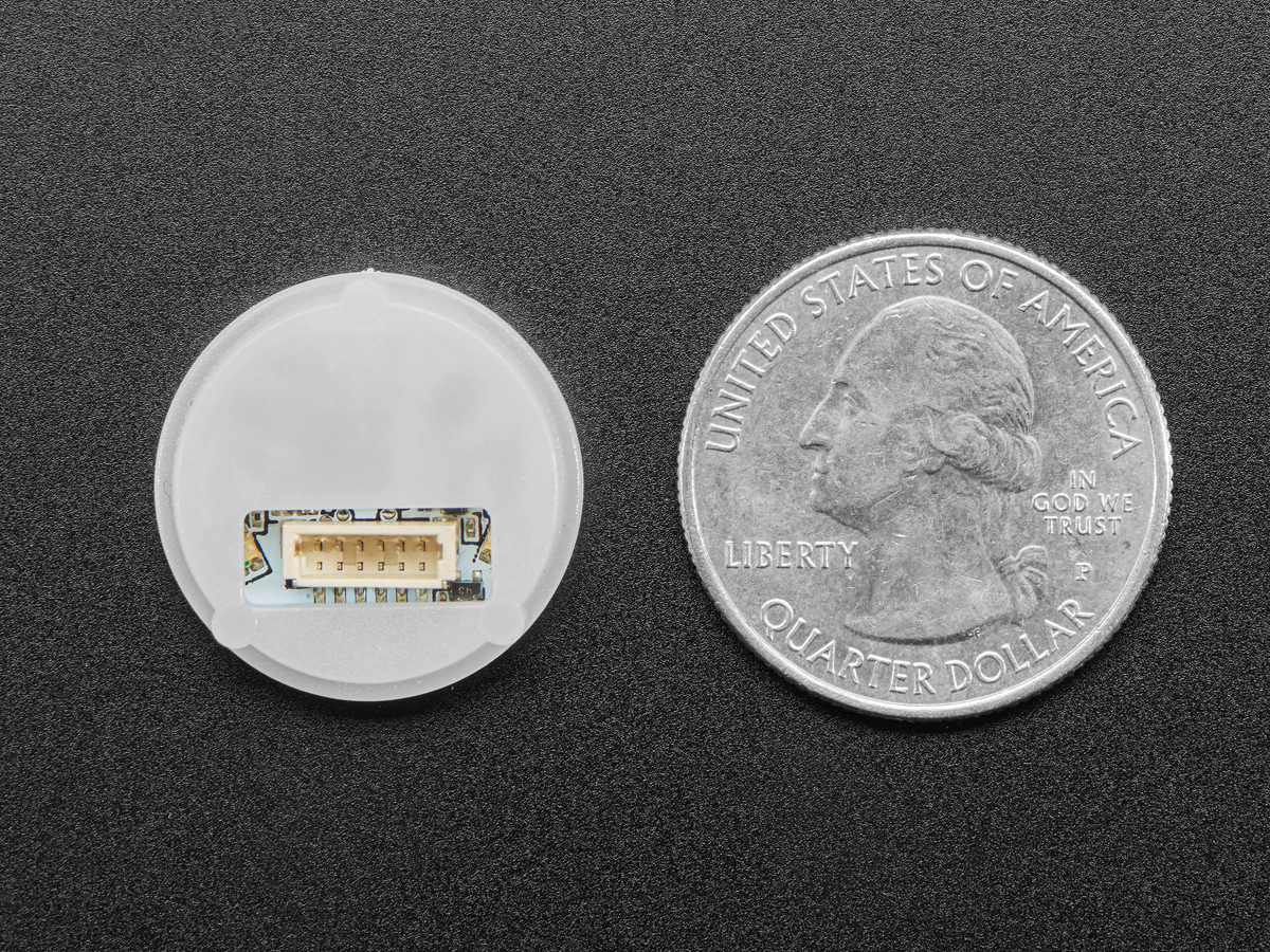 Ultra-Slim Round Fingerprint Sensor and 6-pin Cable - Click Image to Close