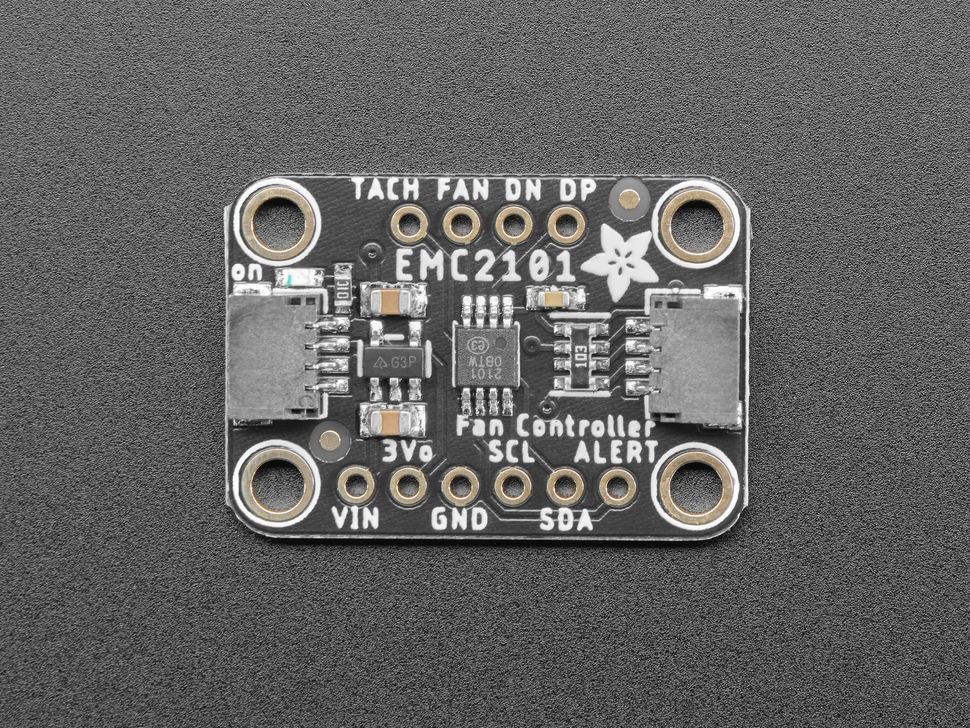 Adafruit EMC2101 I2C PC Fan Controller and Temperature - Click Image to Close