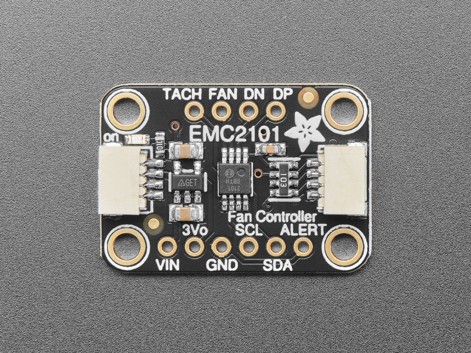 Adafruit EMC2101 I2C PC Fan Controller and Temperature - Click Image to Close