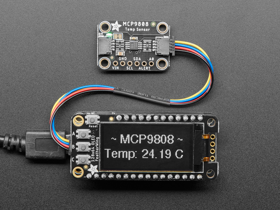 Adafruit MCP9808 High Accuracy I2C Temp Sensor Qwiic - Click Image to Close