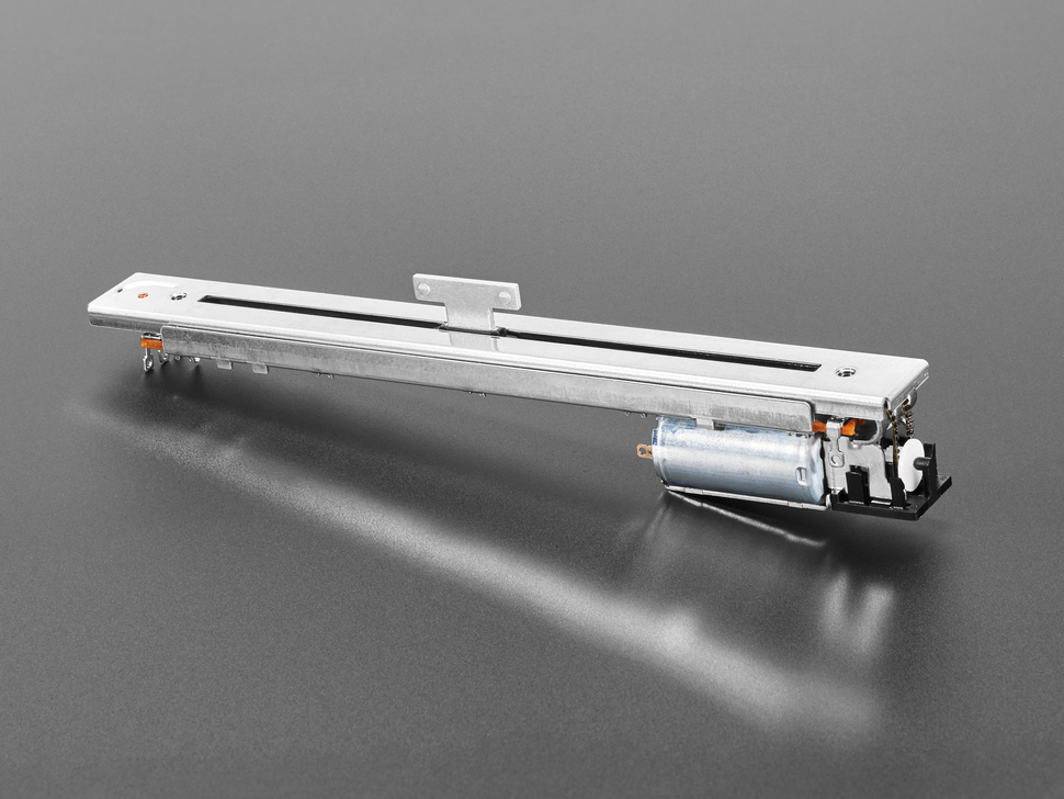 Motorized Slide Potentiometer - 10K ohm Linear with 5V DC Motor - Click Image to Close