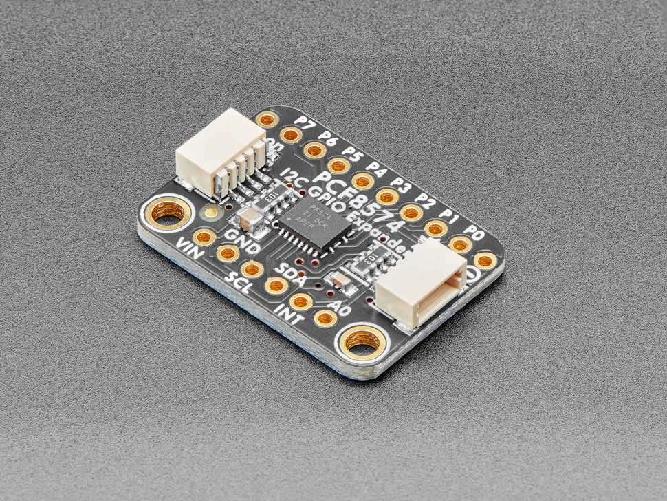 Adafruit PCF8574 I2C GPIO Expander Breakout - STEMMA QT / Qwiic - Click Image to Close