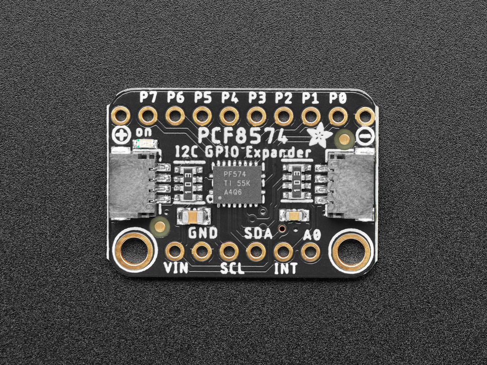 Adafruit PCF8574 I2C GPIO Expander Breakout - STEMMA QT / Qwiic - Click Image to Close