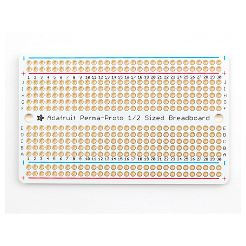 Adafruit Perma-Proto Half-sized Breadboard PCB - 3 Pack! - Click Image to Close