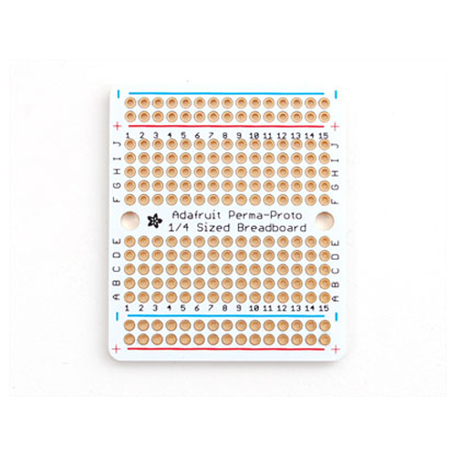 Adafruit Perma-Proto 1/4 sized Breadboard PCB - 3 Pack! - Click Image to Close