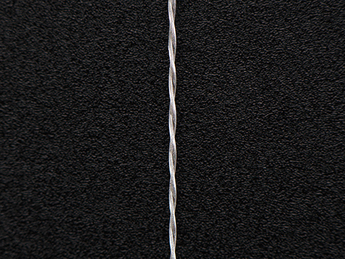 Stainless Thin Conductive Thread - 2 ply - 23 meter/76 ft - Click Image to Close