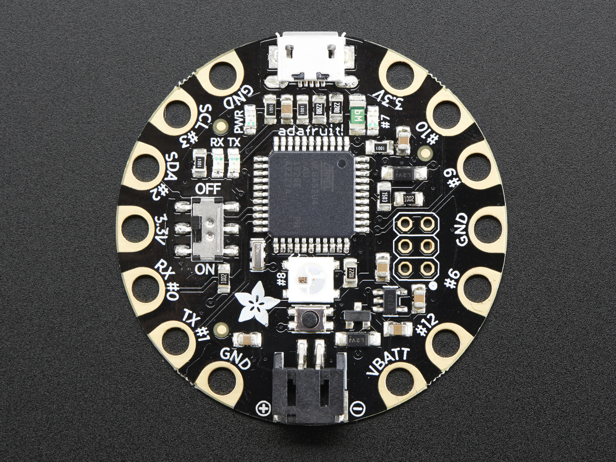 FLORA - Wearable electronic platform: Arduino-compatible - v3 - Click Image to Close