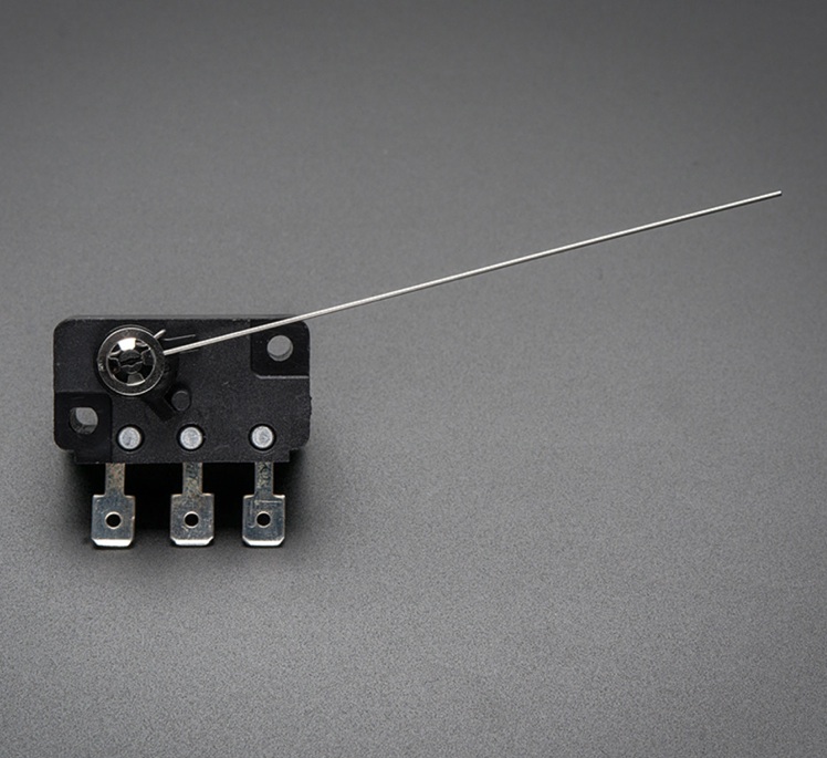 Micro Switch w/Wire - Three Terminals - Click Image to Close