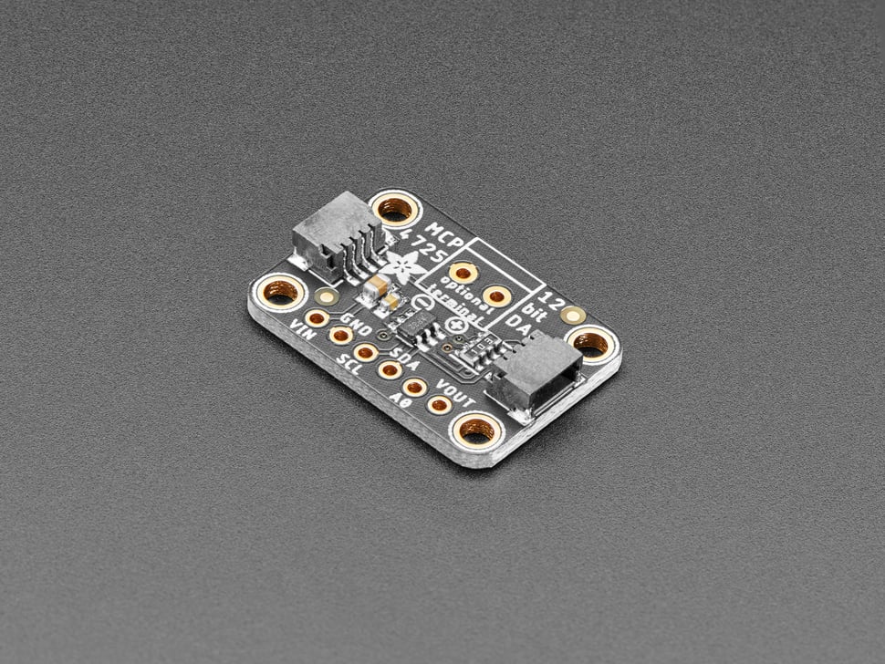 MCP4725 Breakout Board - 12-Bit DAC w/I2C Interface - Click Image to Close