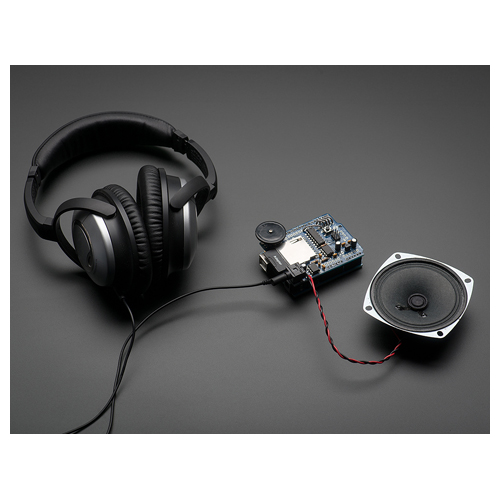 Adafruit Wave Shield for Arduino Kit - v1.1 - Click Image to Close