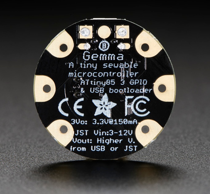 Adafruit GEMMA v2 - Miniature wearable electronic platform - Click Image to Close