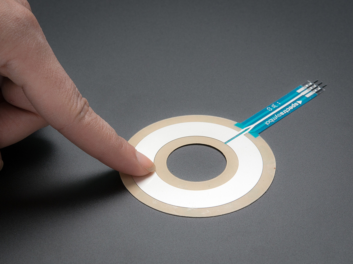 Circular Soft Potentiometer (Ribbon Sensor) - Click Image to Close