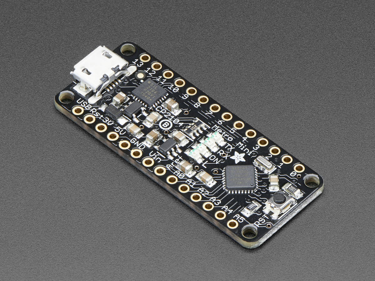 Adafruit Metro Mini 328 - Arduino-Compatible - 5V 16MHz - Click Image to Close