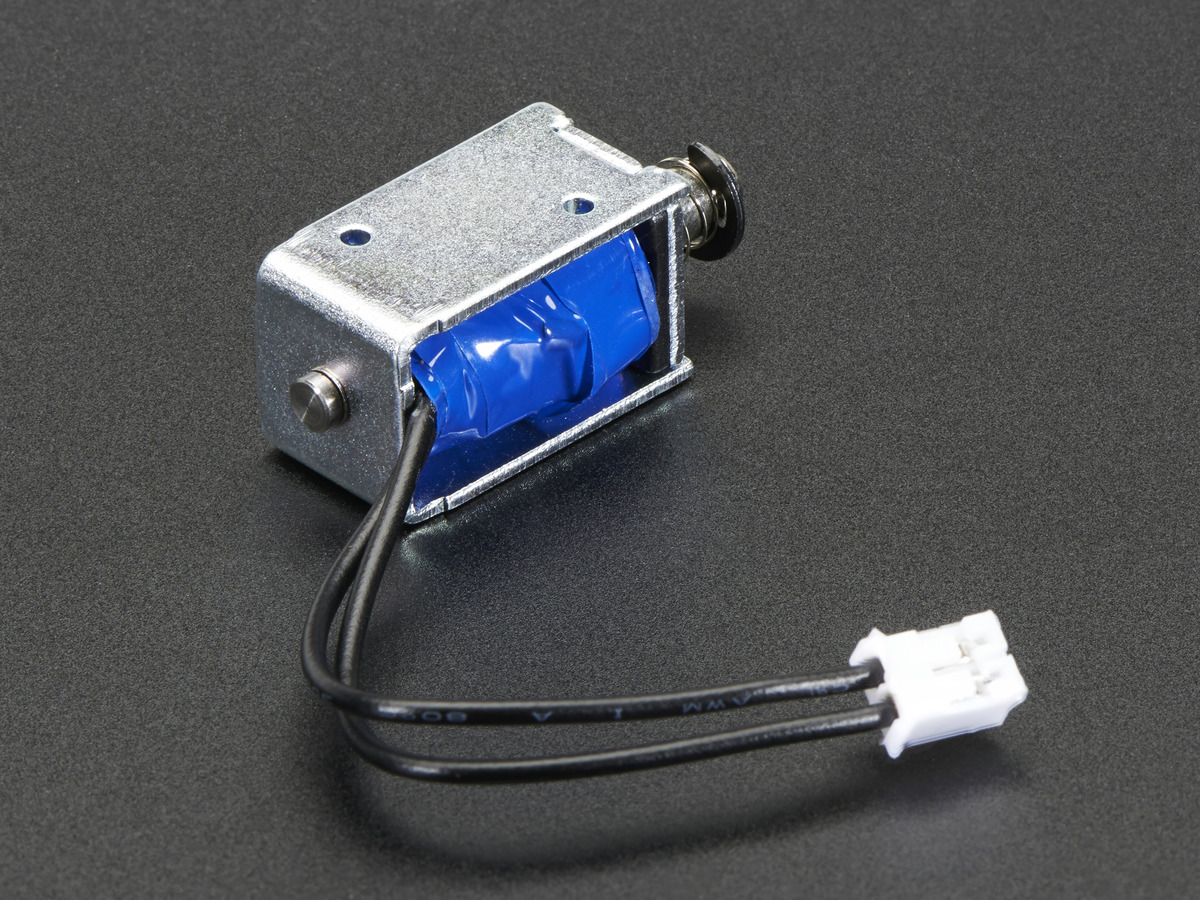 Mini Push-Pull Solenoid - 5V - Click Image to Close