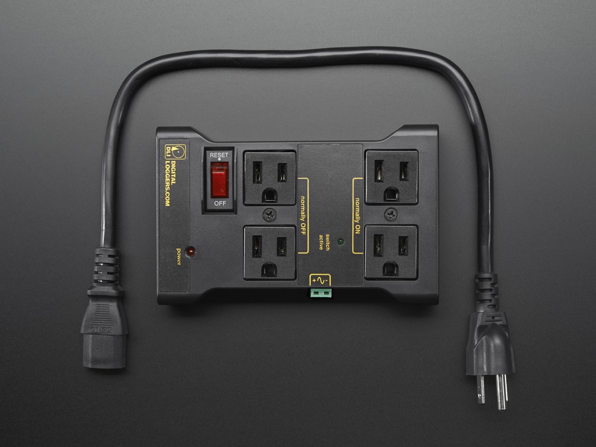 Controllable Four Outlet Power Relay Module - Click Image to Close