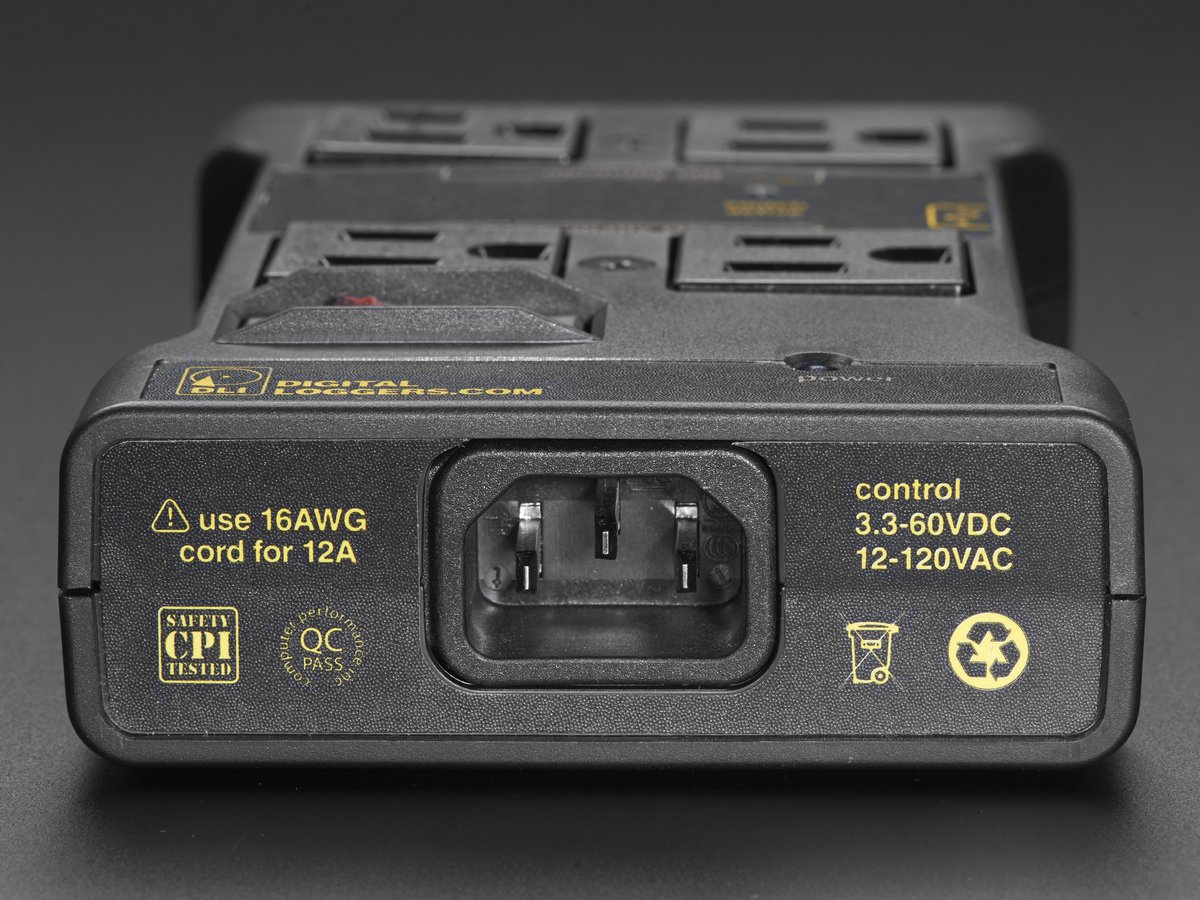 Controllable Four Outlet Power Relay Module - Click Image to Close