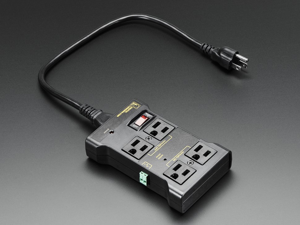 Controllable Four Outlet Power Relay Module - Click Image to Close