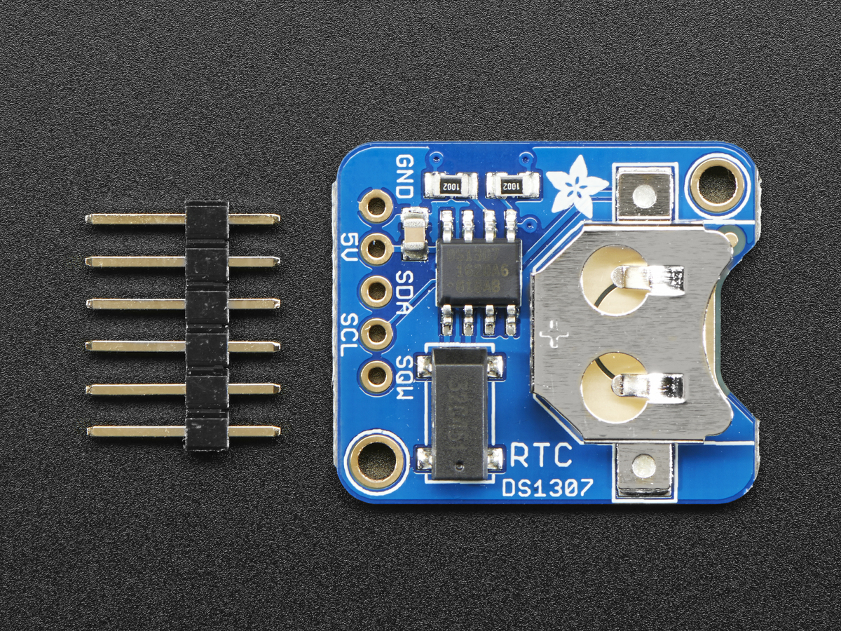 Adafruit DS1307 Real Time Clock Assembled Breakout Board - Click Image to Close