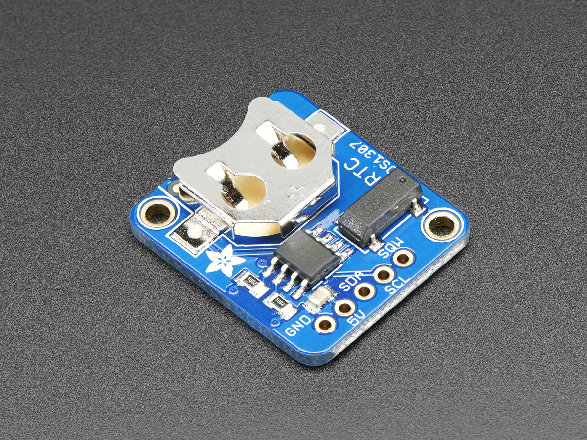 Adafruit DS1307 Real Time Clock Assembled Breakout Board - Click Image to Close