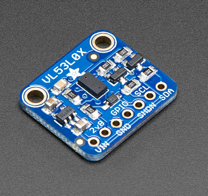 Adafruit VL53L0X Time of Flight Distance Sensor - ~30 to 1000mm - Click Image to Close