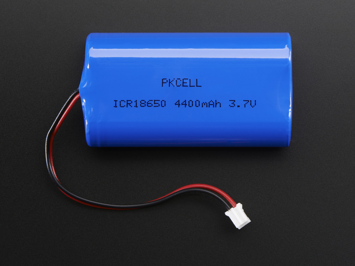 Lithium Ion Battery Pack - 3.7V 4400mAh - Click Image to Close