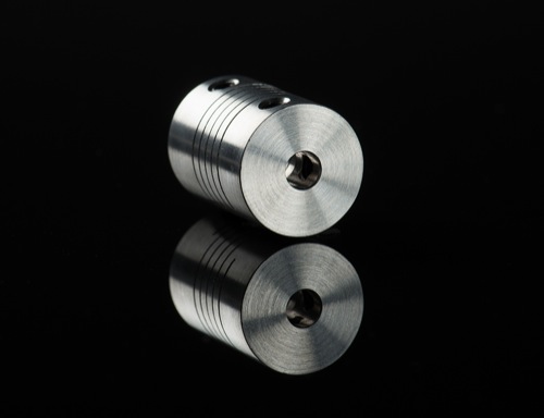Aluminum Flex Shaft Coupler - 5mm to 8mm - Click Image to Close