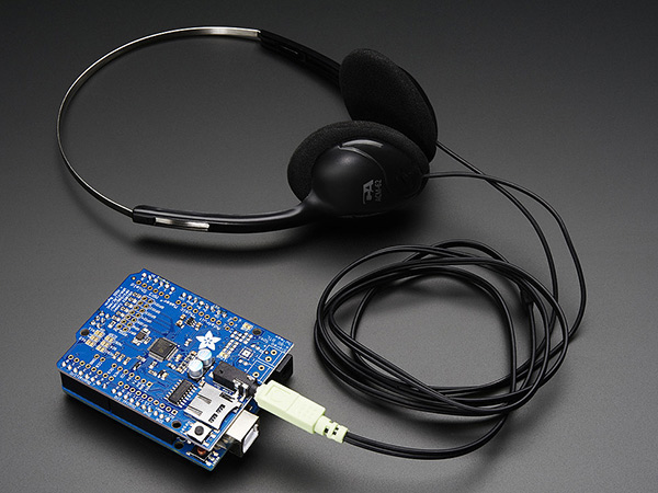 Adafruit Music Maker MP3 Shield For Arduino (mp3/Ogg/Wav) - Click Image to Close