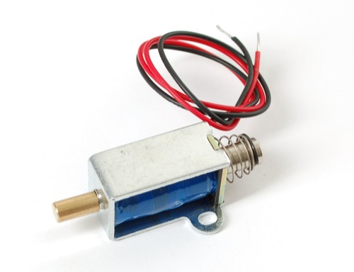 Small push-pull solenoid - Click Image to Close