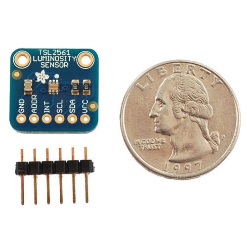 Retired - TSL2561 digital luminosity / lux / light sensor - Click Image to Close