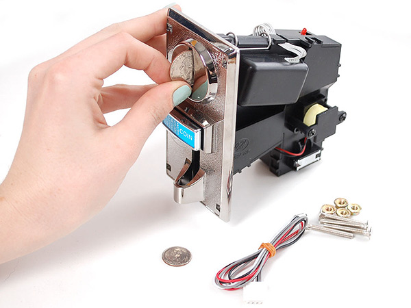 Coin acceptor - Programmable 4 Coin Type - Click Image to Close