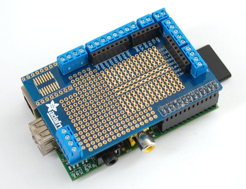 Adafruit Prototyping Pi Plate Kit for Raspberry Pi - Click Image to Close