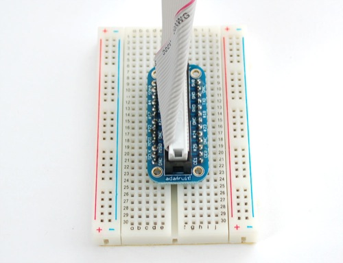 Adafruit Assembled Pi Cobbler Breakout + Cable for Raspberry Pi - Click Image to Close