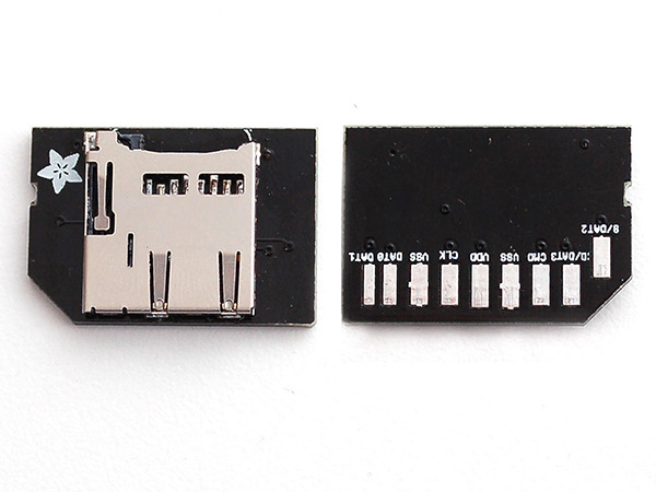 Low-Profile microSD card adapter for Raspberry Pi - Click Image to Close
