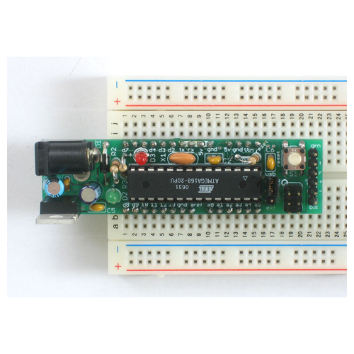 Retired - DC Boarduino (Arduino Clone) Kit (w/ATmega328) - Click Image to Close