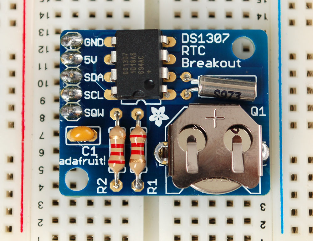 Replaced - DS1307 Real Time Clock breakout board kit - Click Image to Close