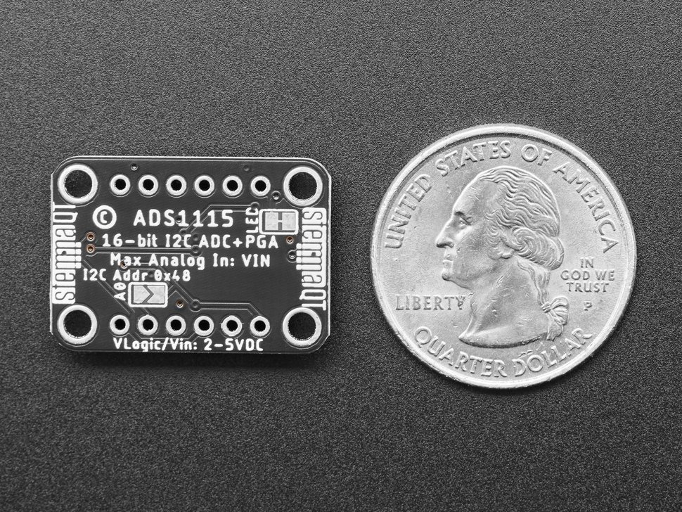 ADS1115 16-Bit ADC - 4 Ch Prog Gain Qwiic - Click Image to Close